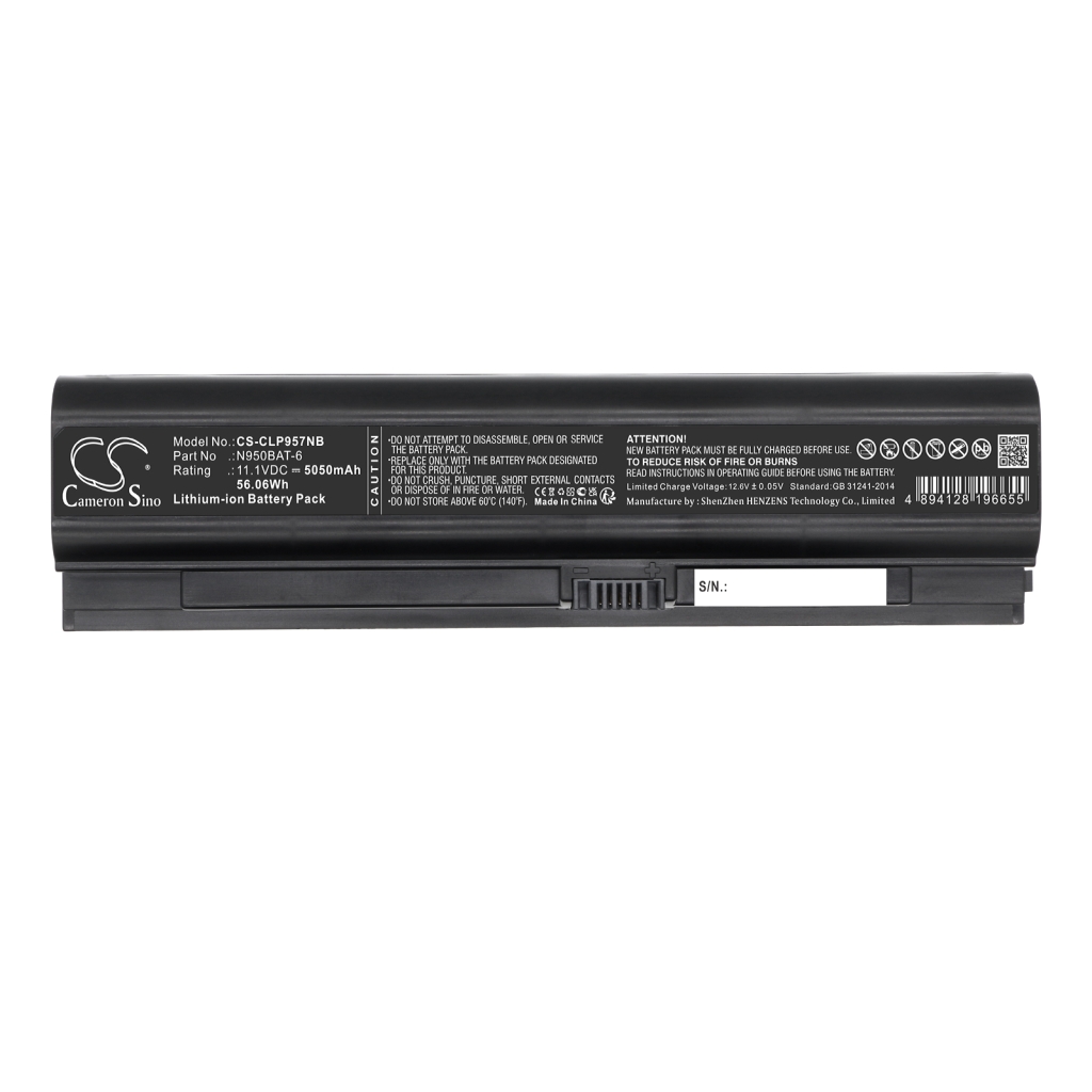 Notebook battery Cjscope CS-CLP957NB
