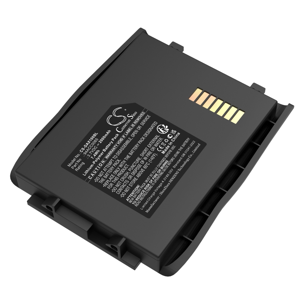 Barcode, Scanner Akkus Datalogic CS-DAX100BL