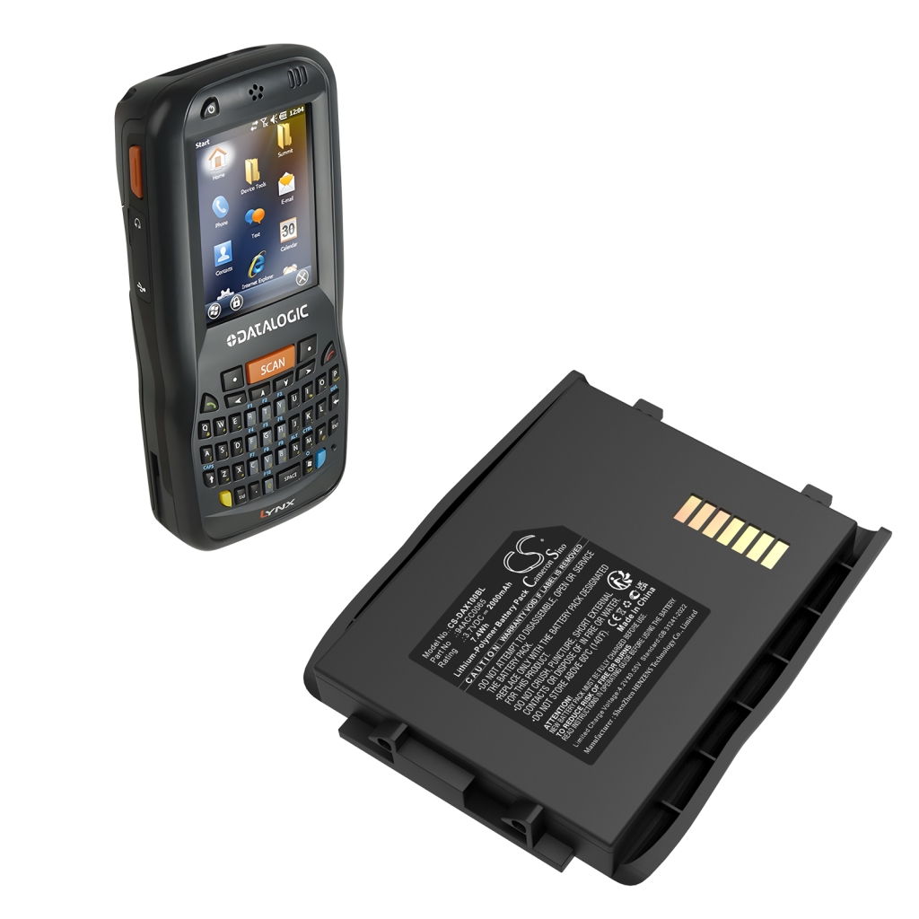 Barcode, Scanner Akkus Datalogic CS-DAX100BL