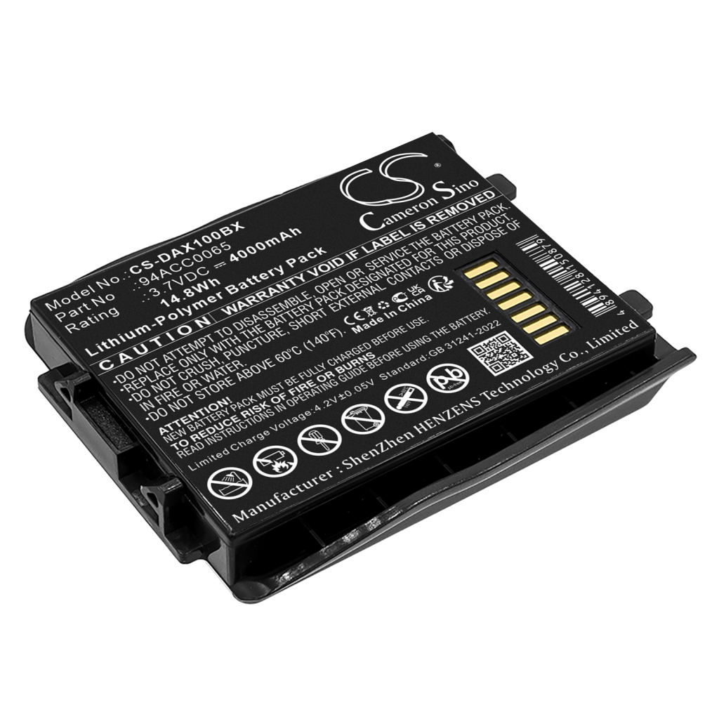 Barcode, Scanner Akkus Datalogic CS-DAX100BX