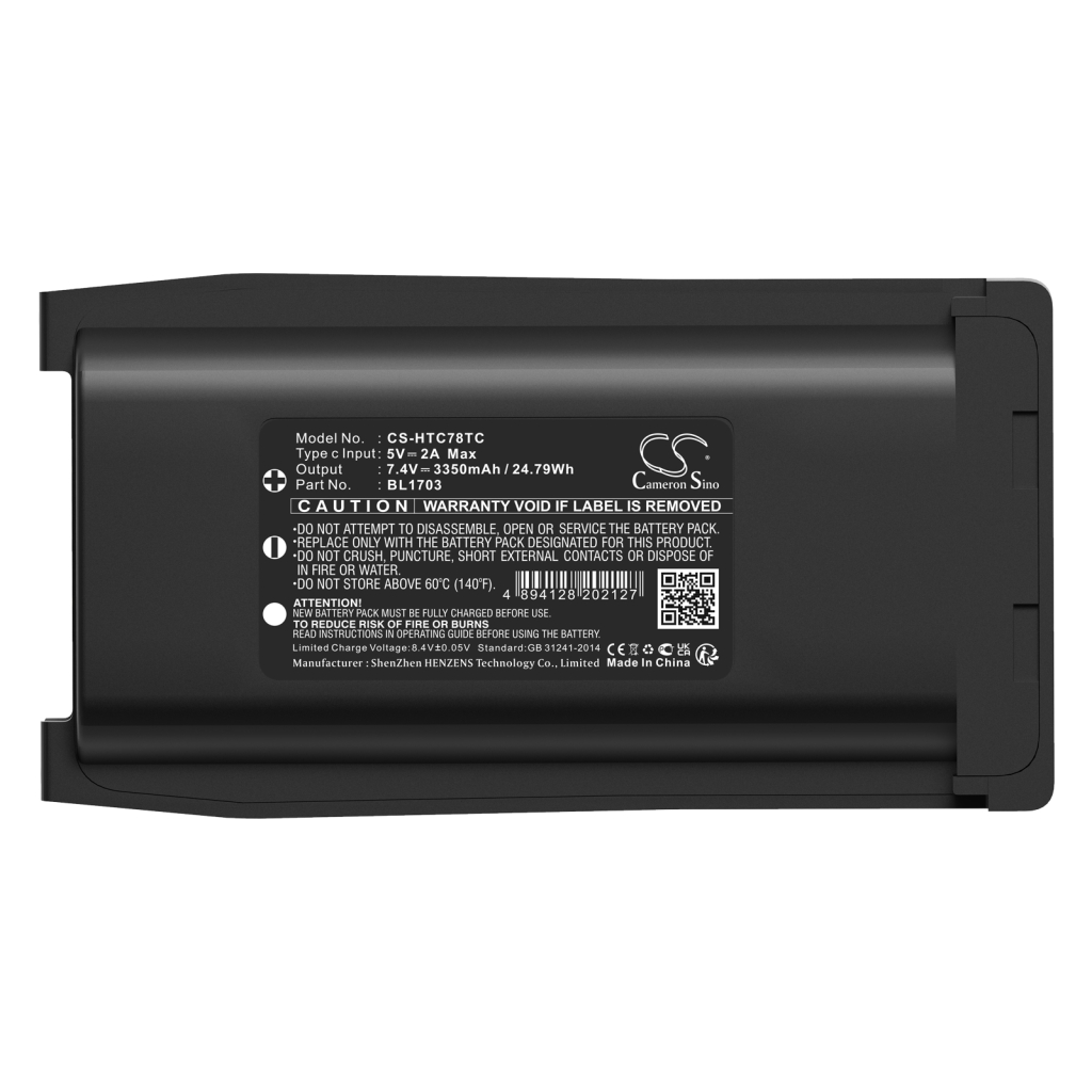 Battery Replaces BL1703Li