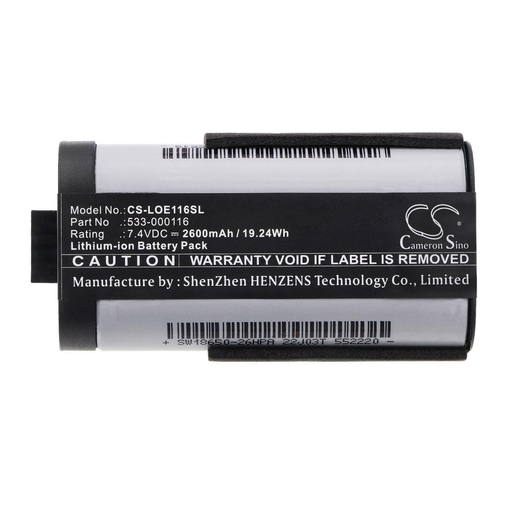 Battery Replaces 533-000116