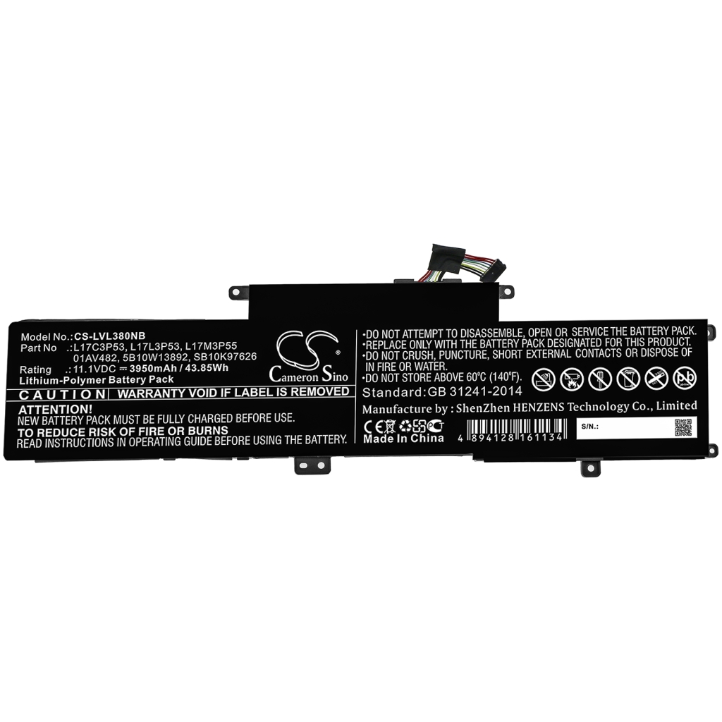 Notebook battery Lenovo CS-LVL380NB