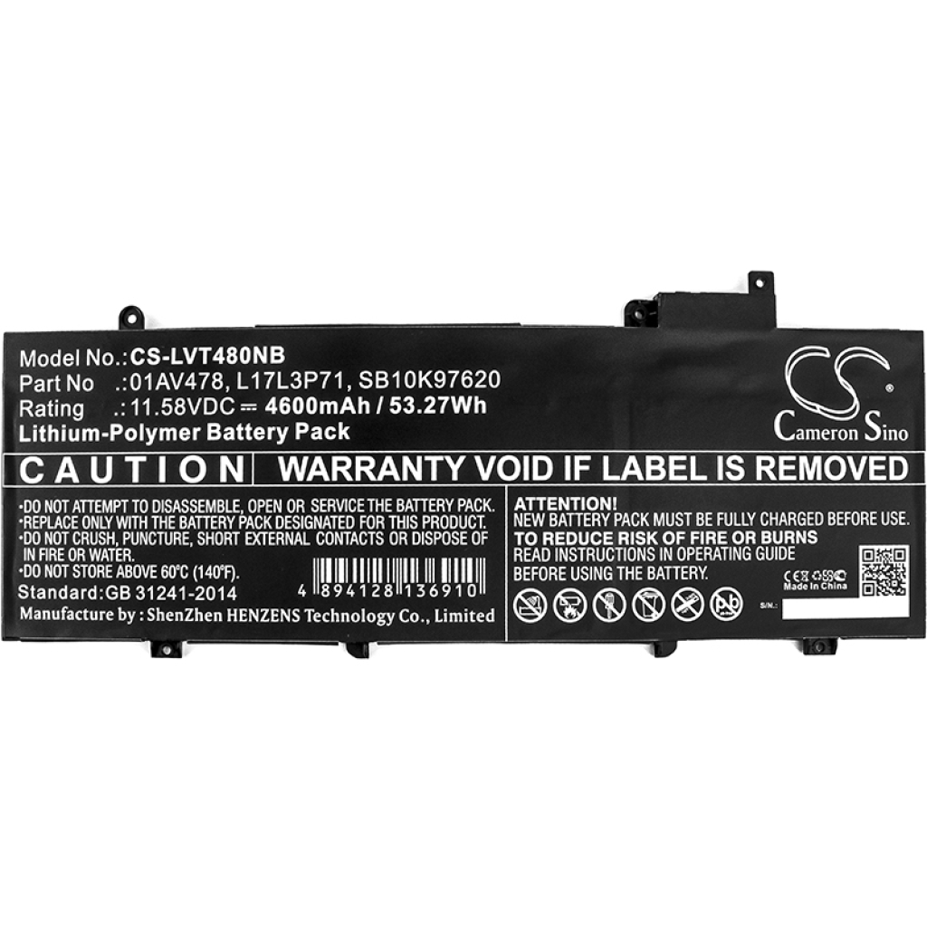 Battery Replaces 01AV470