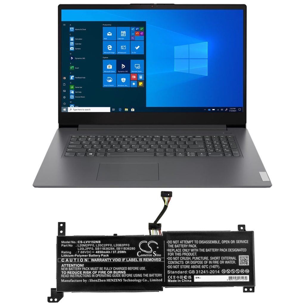 Battery Replaces L20C2PF0