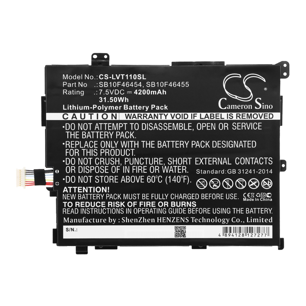 Battery Replaces 00HW019