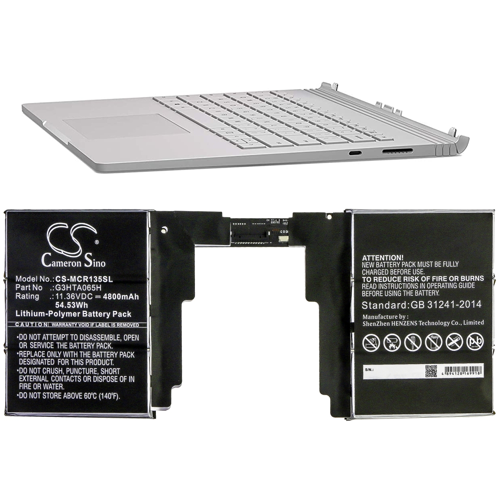 Battery Replaces G3HTA065H