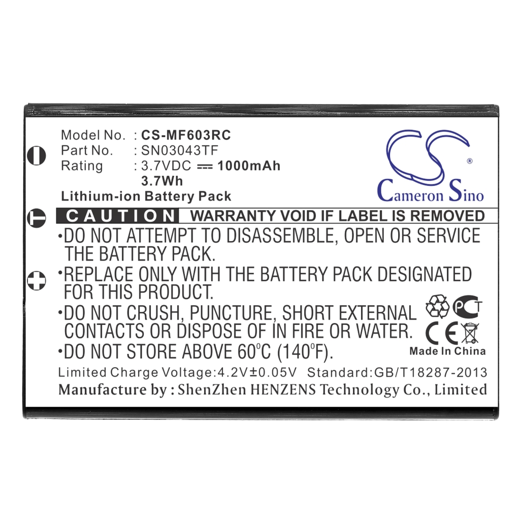 Battery Replaces HK-NP60-850