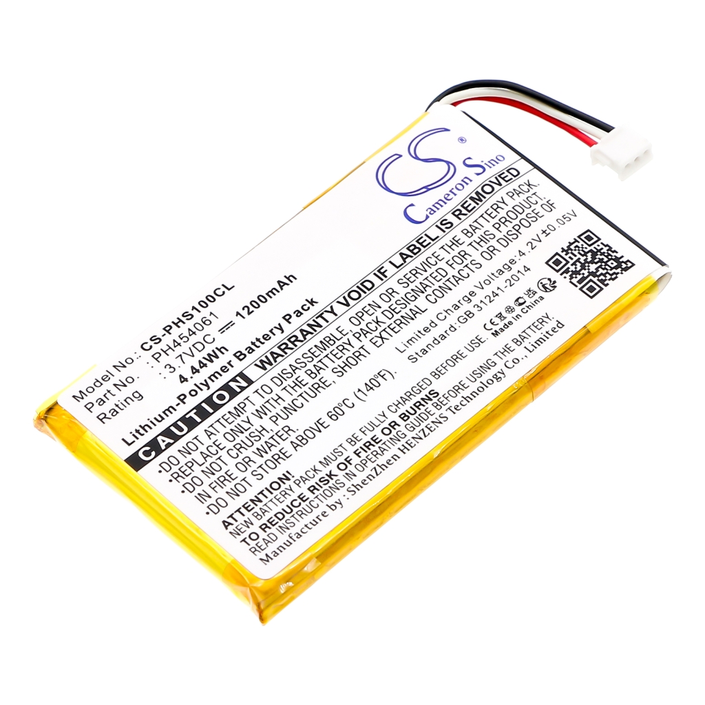 Compatible battery replacement for Philips PH454061