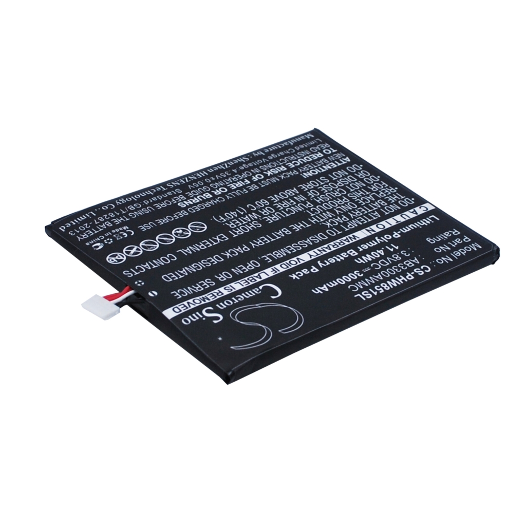 Compatible battery replacement for Philips AB3300AWMC