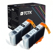 TCTK Druckerpatronen 3eBK 2er Set Schwarz kompatibel mit Canon BJC 3000 6000 6100 6200, für BJC 6200 S, für BJC 6500, für MultiPASS C 100, für MultiPASS MP 700, für MultiPASS MP 700 Photo