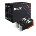 TCTK Druckerpatronen PGI-580XXL 2er Set Schwarz kompatibel mit Canon PIXMA TR 7550 7650 8550 8650, für PIXMA TS 6150 6151 6240 6241 6250 6251 6350 6351 705 8150 8151 8152 8250 8251, ersetzt 1970C001