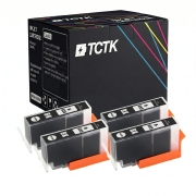 TCTK Druckerpatronen 655 4er Set Schwarz kompatibel mit HP Deskjet Ink Advantage 3525, Deskjet Ink Advantage 3525E All-in-One, Deskjet Ink Advantage 4615 4625, ersetzt CZ109AE