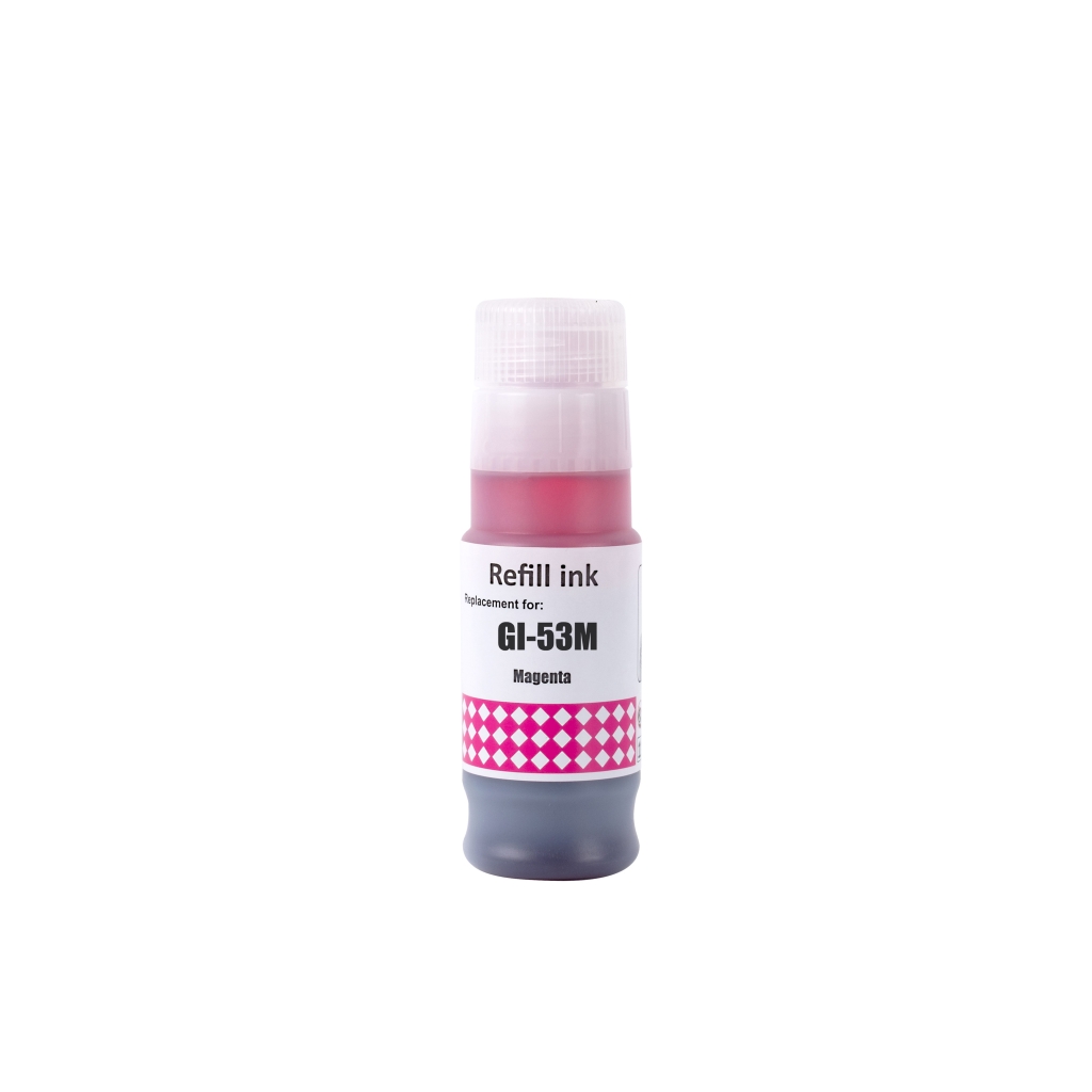 Kompatibel mit Canon GI-53M / 70ml Tinte Magenta (Druckertinte)