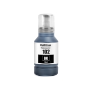 Kompatibler Ersatz für Kompatibel mit Epson 102 / 127ml Tinte Schwarz (Druckertinte - Farbstoff)