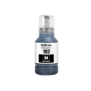 Kompatibler Ersatz für Kompatibel mit Epson 102 / 127ml Tinte Schwarz (Druckertinte - Pigment)