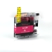 Kompatibel mit Brother LC125M / 15ml Tinte Magenta (Tintenpatronen)
