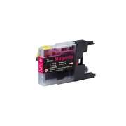 Kompatibel mit Brother LC17 / 19ml Tinte Magenta (Tintenpatronen)