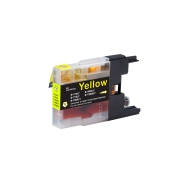 Kompatibel mit Brother LC17 / 19ml Tinte Gelb (Tintenpatronen)