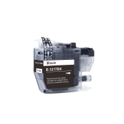 Kompatibel mit Brother LC3217BK / 15ml Tinte Schwarz (Tintenpatronen)