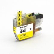 Kompatibel mit Brother LC421XLY / 10ml Tinte Gelb (Tintenpatronen)
