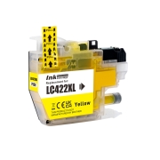 Kompatibel mit Brother LC422XLY / 19ml Tinte Gelb (Tintenpatronen)