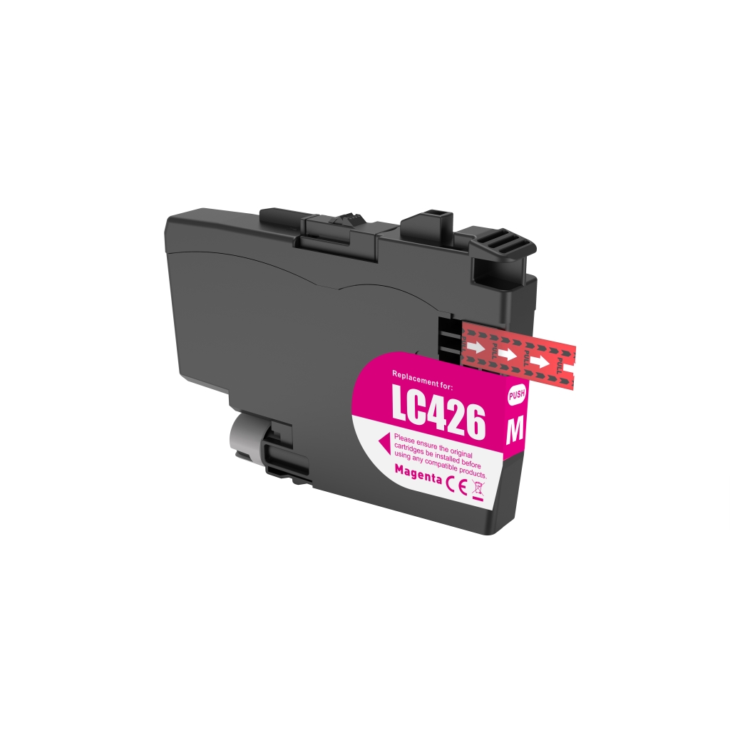 Kompatibel mit Brother LC426XLM / 53ml Tinte Magenta (Tintenpatronen)