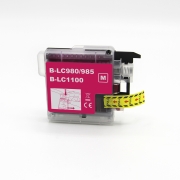 Kompatibel mit Brother LC980 / 12ml Tinte Magenta (Tintenpatronen)