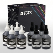TCTK Druckerpatronen 100mlBT6000BK BT6000BK 8er Set 4x Schwarz 4x Cyan kompatibel mit Brother DCP-T300 DCP-T500W DCP-T700W MFC-T800W