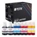TCTK Druckerpatronen GI-51PGBK GI-51C GI-51M GI-51Y 8er Set CMYK (je 2x) kompatibel mit Canon PIXMA G 1520 1530 1560 2520 2560 2570 3520 3560 3570 3571 3572 3590 4570, ersetzt 4529C001