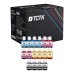 TCTK Druckerpatronen GI-56C GI-56M GI-56Y GI-56BK 16er Set CMYK (je 4x) kompatibel mit Canon MAXIFY GX 3040 3050 4040 4050 5050 5150 5540 5550 6050 6150 6550 7050 7055 7150, ersetzt 4430C001