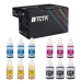 TCTK Druckerpatronen GI-790BK 70ml 70ml GI-790Y 12er Set CMYK (je 3x) kompatibel mit Canon PIXMA G1000 G1010 G2000 G2002 G2010 G3000 G3010 G4000 G4010