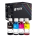 TCTK Druckerpatronen 32XL 31 C HP 31 M HP 31 Y 4er Set CMYK kompatibel mit HP Smart Tank 502 510 5100 5105 5106 5107 5108 513 514 517 532 533 534 536 539 6000 6001 6002 6005 6006 617, ersetzt 1VV24AA