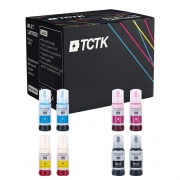 TCTK Druckerpatronen E-103BK E-103C E-103M E-103Y 8er Set CMYK (je 2x) kompatibel mit Epson EcoTank L1110 L1210 L1230 L1250 L1270 L3100 L3101 L3110 L3111 L3150 L3151 L3156 L3160 L3210 L3211 L3230