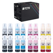 TCTK Druckerpatronen E-103BK E-103C E-103M E-103Y 16er Set CMYK (je 4x) kompatibel mit Epson EcoTank L1110 L1210 L1230 L1250 L1270 L3100 L3101 L3110 L3111 L3150 L3151 L3156 L3160 L3210 L3211 L3230