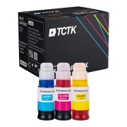 TCTK Druckerpatronen GI-50C GI-50M GI-50Y 3er Set CMY kompatibel mit Canon PIXMA G 5045 5050 5055 6045 6050 6055 7045 7050 7055, ersetzt 3403C001