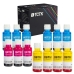 TCTK Druckerpatronen 70ml GT52M GT52Y 9er Set CMY (je 3x) kompatibel mit HP DeskJet GT 5810 5820 5822, für Ink Tank 115 118 310 311 315 318 319 410 411 412 415 416 418 419, für Smart Tank 500 502 508