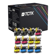 TCTK Druckerpatronen LC223BK LC223M LC223Y LC223C 12er Set CMYK (je 3x) kompatibel mit Brother DCP-J 4120 DW, für DCP-J 562 DW, für MFC-J 1140 W, für MFC-J 1150 DW, für MFC-J 1170 DW