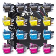 TCTK Druckerpatronen LC3211BK LC3213Y LC3213C LC3213M 16er Set CMYK (je 4x) kompatibel mit Brother DCP-J 572 DW, DCP-J 772 DNW DW, DCP-J 774 DW, MFC-J 490, MFC-J 491 DW, MFC-J 497 DW, MFC-J 890