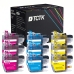 TCTK Druckerpatronen LC3211C LC3211M LC3211Y 9er Set CMY (je 3x) kompatibel mit Brother DCP-J 572 DW, DCP-J 772 DNW DW, DCP-J 774 DW, MFC-J 490, MFC-J 491 DW, MFC-J 497 DW, MFC-J 890, MFC-J 890 DW