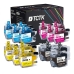 TCTK Druckerpatronen LC-422XL LC-422XL LC-422XL LC-422XL 16er Set CMYK (je 4x) kompatibel mit Brother MFC-J 5340 DW, MFC-J 5340 DWE Ecopro, MFC-J 5345 DW, MFC-J 5740 DW, ersetzt LC422XLBK