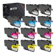 TCTK Druckerpatronen LC-424 LC-424 LC-424 LC-424 12er Set CMYK (je 3x) kompatibel mit Brother DCP-J 1200, DCP-J 1200 DW W WE, DCP-J 1200 WE ecopro, ersetzt LC424BK