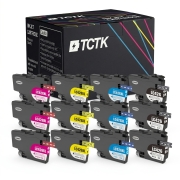 TCTK Druckerpatronen LC426BK LC426XLM LC426XLY LC426XLC 12er Set CMYK (je 3x) kompatibel mit Brother MFC-J 4335 DW, MFC-J 4340 DW, MFC-J 4340 DWE Ecopro, MFC-J 4535 DW, MFC-J 4540, MFC-J 4540 DW