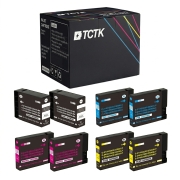 TCTK Druckerpatronen PGI-2100 PGI-2100 PGI-2100 PGI-2100 8er Set CMYK (je 2x) kompatibel mit Canon MAXIFY iB 4000 4010 4020 4030 4040 4050 4060 4070 4080 4090 4100 4110 4120 4130 4140 4150 4170 4180