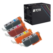 TCTK Druckerpatronen PGI-9C PGI-9M PGI-9PBK PGI-9Y 4er Set Cyan Magenta Gelb Photo Black kompatibel mit Canon PIXMA IX 7000, PIXMA MX 7600, PIXMA Pro 9500, PIXMA Pro 9500 Mark II, ersetzt 1035B001