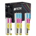 TCTK Druckerpatronen 891 892 E-0713 894 12er Set CMYK (je 3x) kompatibel mit Epson Office B40W BX300F BX300FW BX310FN, für Stylus BX600FW BX610FW D120 D78 D92 DX4000 DX4050 DX4400 DX4450 DX5000 DX5050