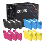 TCTK Druckerpatronen T1281 T1282 T1283 T1284 12er Set CMYK (je 3x) kompatibel mit Epson Stylus Office BX 305 F FW, Stylus Office BX 305 FW Plus, Stylus S 22, Stylus SX 125 130, ersetzt C13T12814012