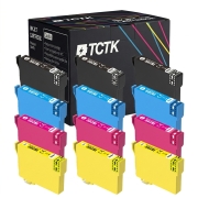 TCTK Druckerpatronen 502XL 502XL 502XL 502XL 12er Set CMYK (je 3x) kompatibel mit Epson Expression Home XP-5100 XP-5105 XP-5115 XP-5150 XP-5155, WorkForce WF-2860 DWF, ersetzt C13T02W14010