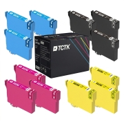 TCTK Druckerpatronen 502XL 502XL 502XL 502XL 16er Set CMYK (je 4x) kompatibel mit Epson Expression Home XP-5100 XP-5105 XP-5115 XP-5150 XP-5155, WorkForce WF-2860 DWF, ersetzt C13T02W14010
