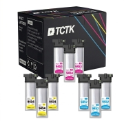 TCTK Druckerpatronen T9452 T9453 T9454 9er Set CMY (je 3x) kompatibel mit Epson WorkForce Pro WF-C 5210 DW, für WorkForce Pro WF-C 5215 DW, für WorkForce Pro WF-C 5290 DW, ersetzt C13T945240